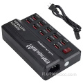 Caricatore Multi 10Ports 60W Caricatore USB Quick Charge